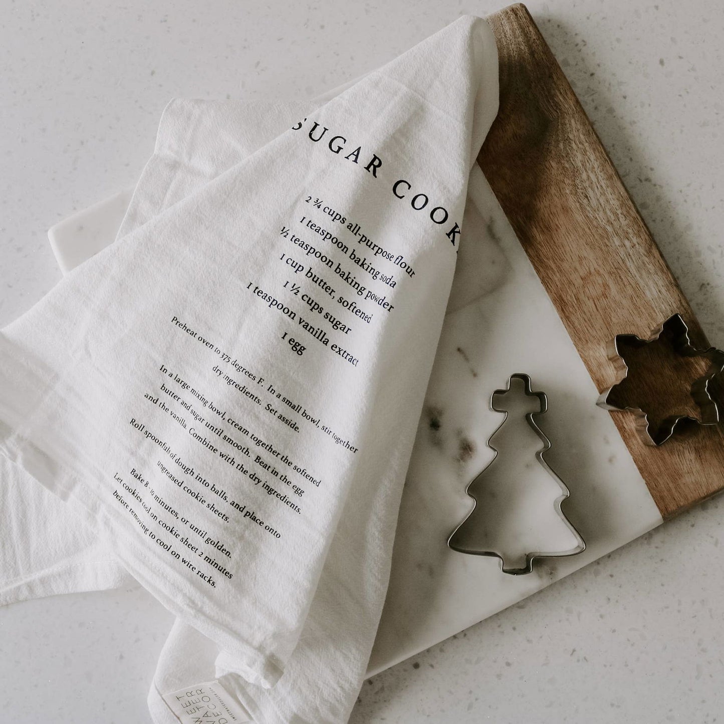 Sugar Cookies Hand Towel - Christmas Home Decor & Gifts - Flair Flower Bar & Studio
