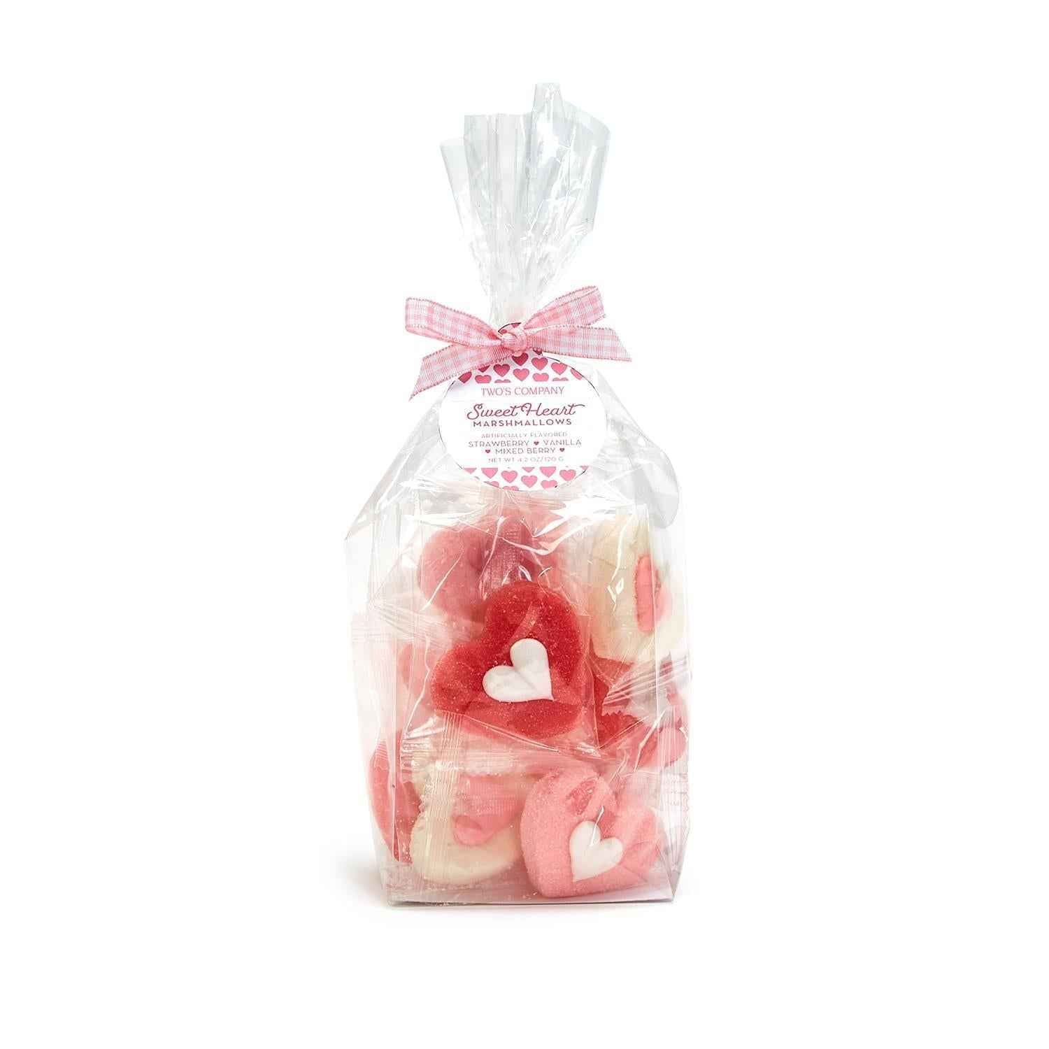 Sweet Hearts Marshmallow Candy in Gift Bag