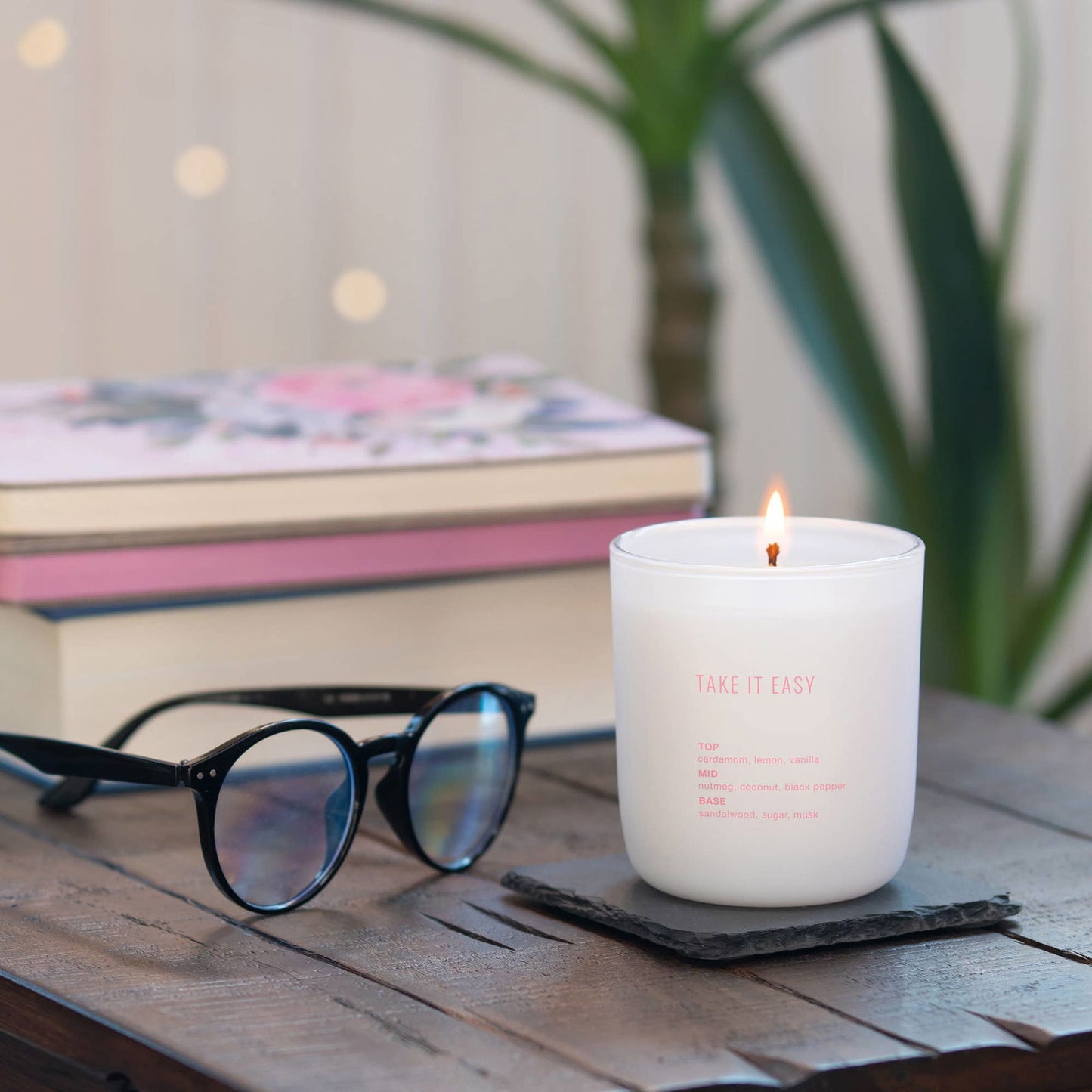 Take It Easy Signature Candle - Flair Flower Bar & Studio