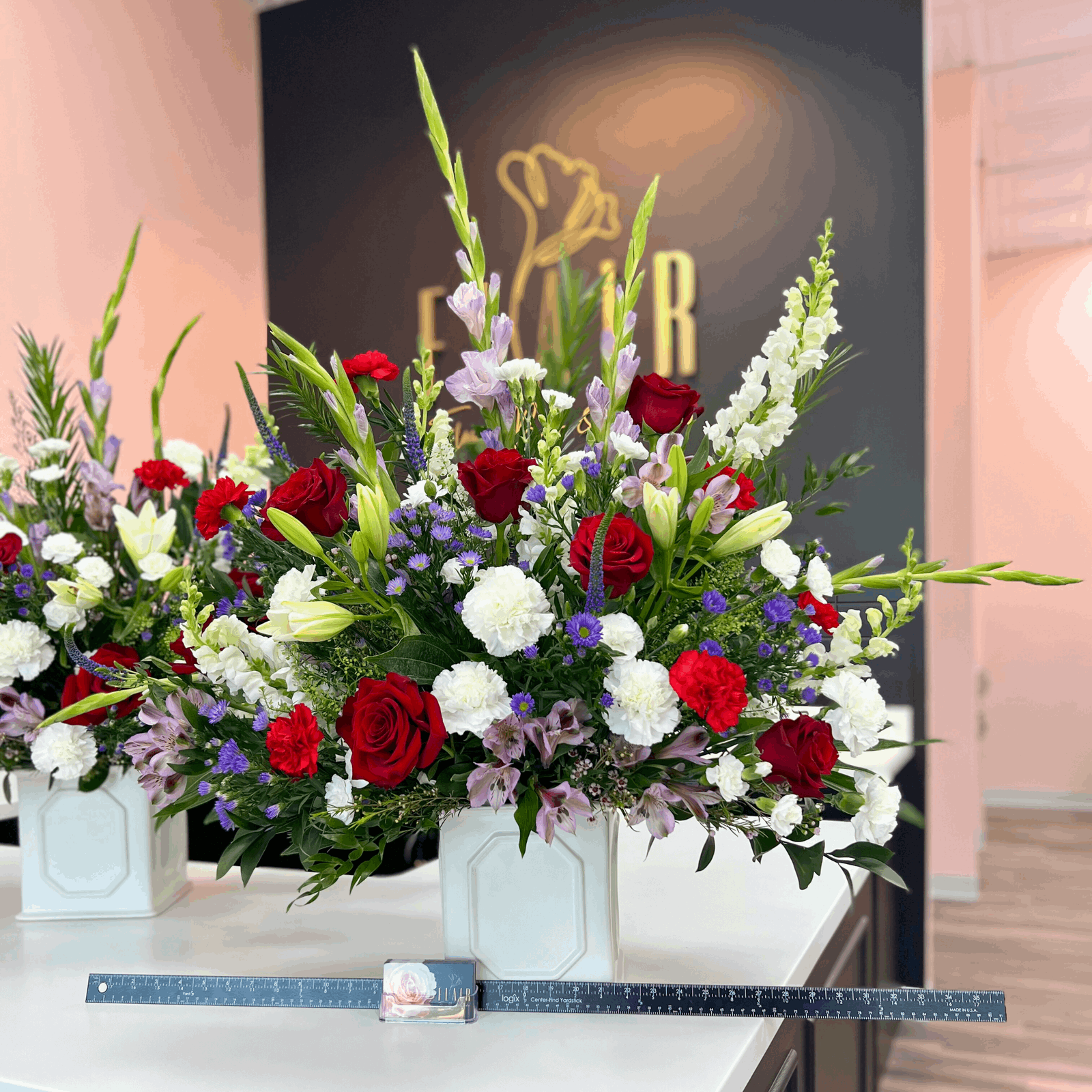 Tribute of Love Sympathy Arrangement - Flair Flower Bar & Studio