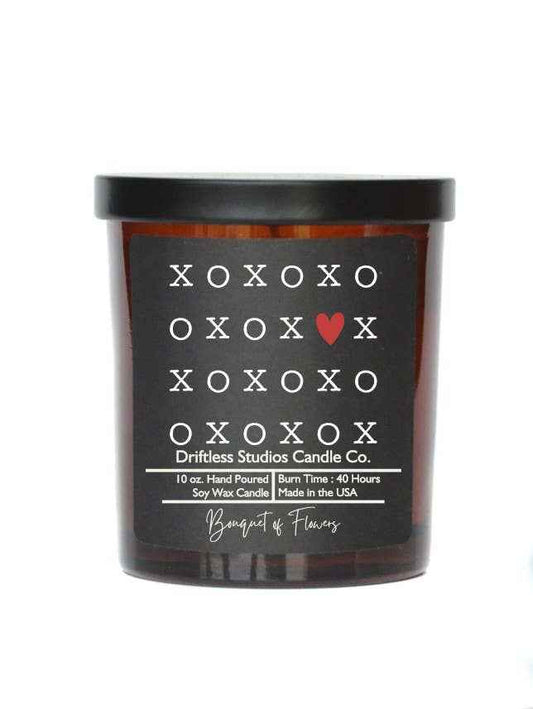 XOXO Heart Valentine's Soy Wax Candle - Valentines Gifts