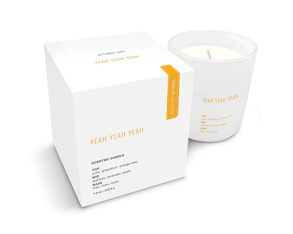 Yeah Yeah Yeah Signature Candle - Flair Flower Bar & Studio
