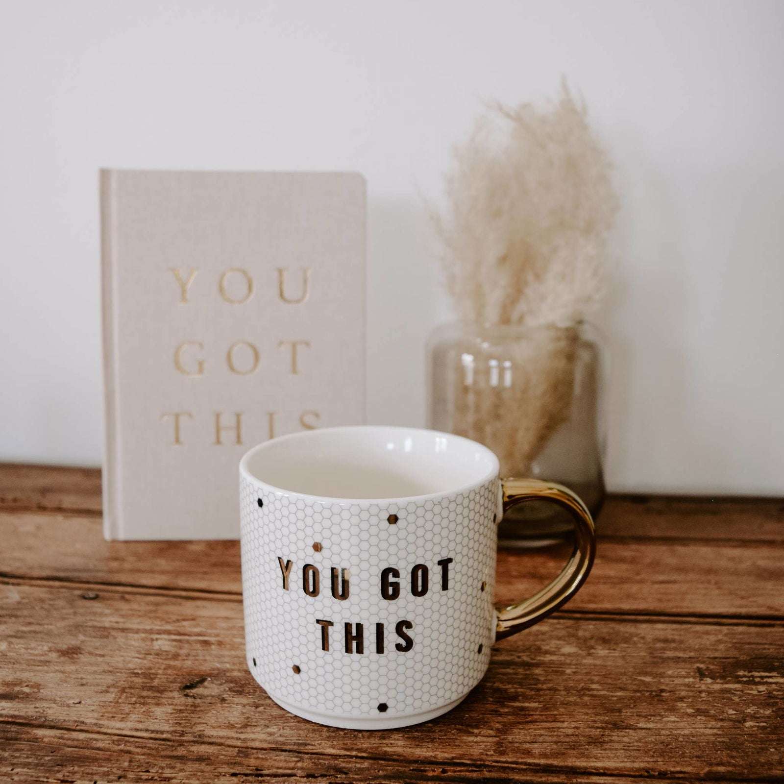 You Got This Gold Tile Coffee Mug - Flair Flower Bar & Studio
