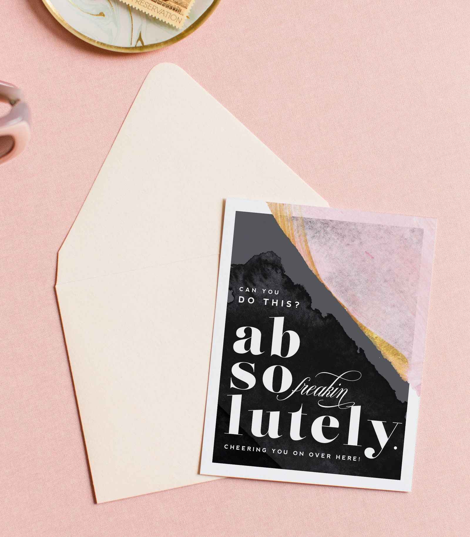 You Can Absolutely Do This - Sweet Friendship Greeting Card