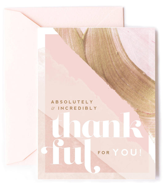 Thankful for YOU - Friendship & Thank You Greeting Card