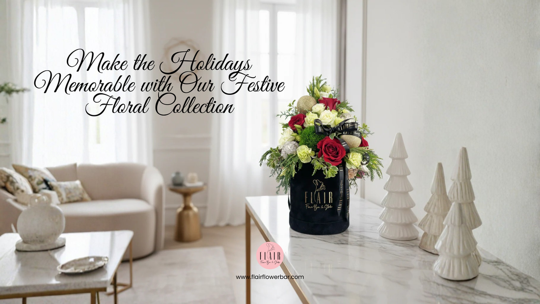 Holiday Fresh Flower Collection — Local Delivery & Pickup from Flair Flower Bar