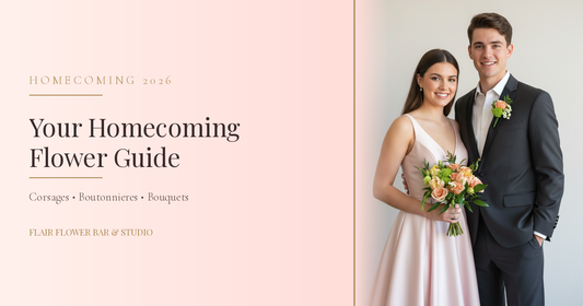 Your Homecoming Flower Guide: Corsages, Boutonnieres & Bouquets Worth Getting Dressed Up For