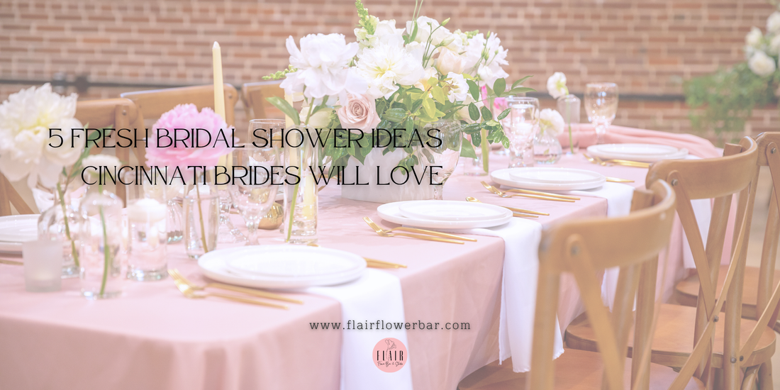 Fresh Bridal Shower Ideas for Cincinnati Brides