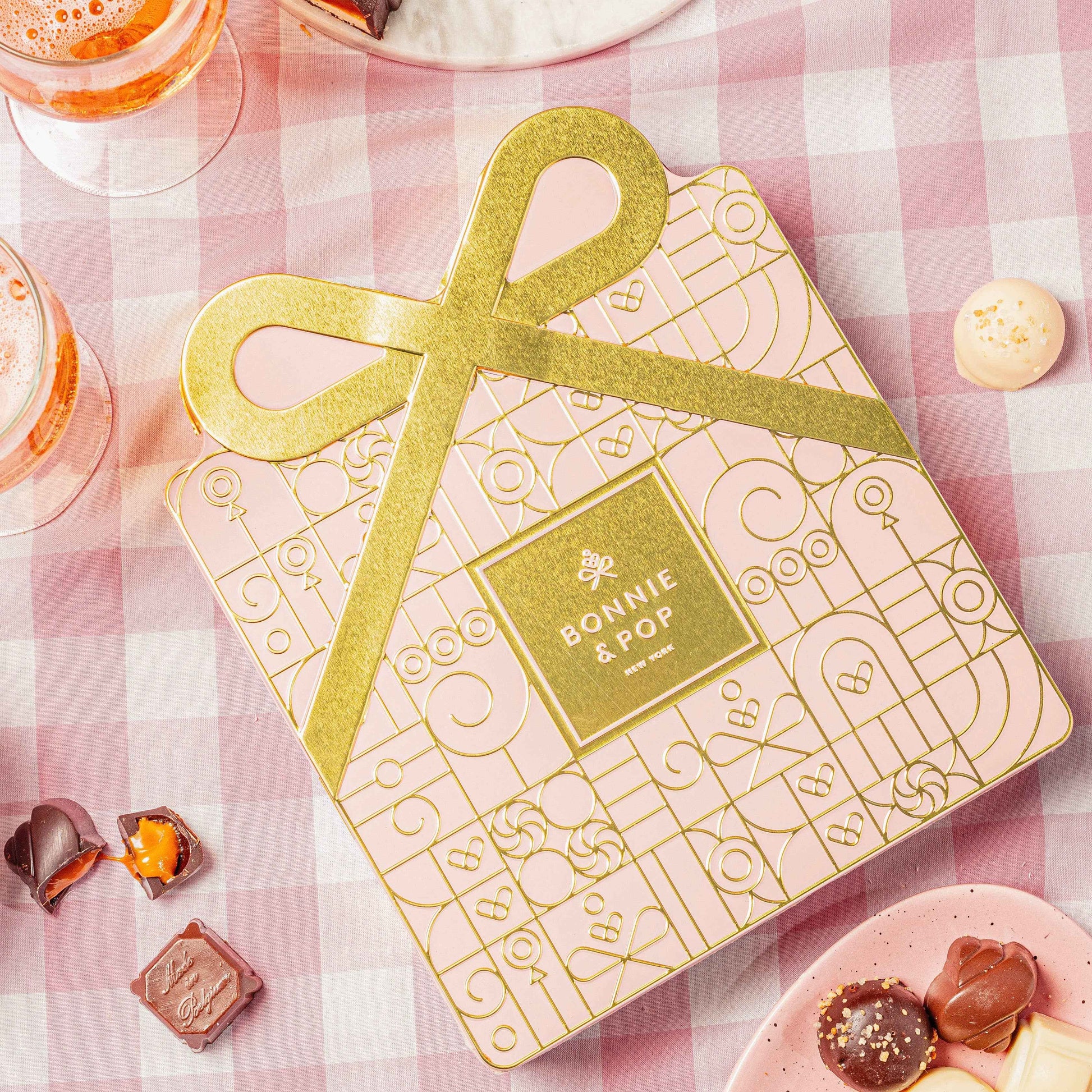 Sweet Bliss: Bonnie & Pop Chocolate Truffle Treasure Box
