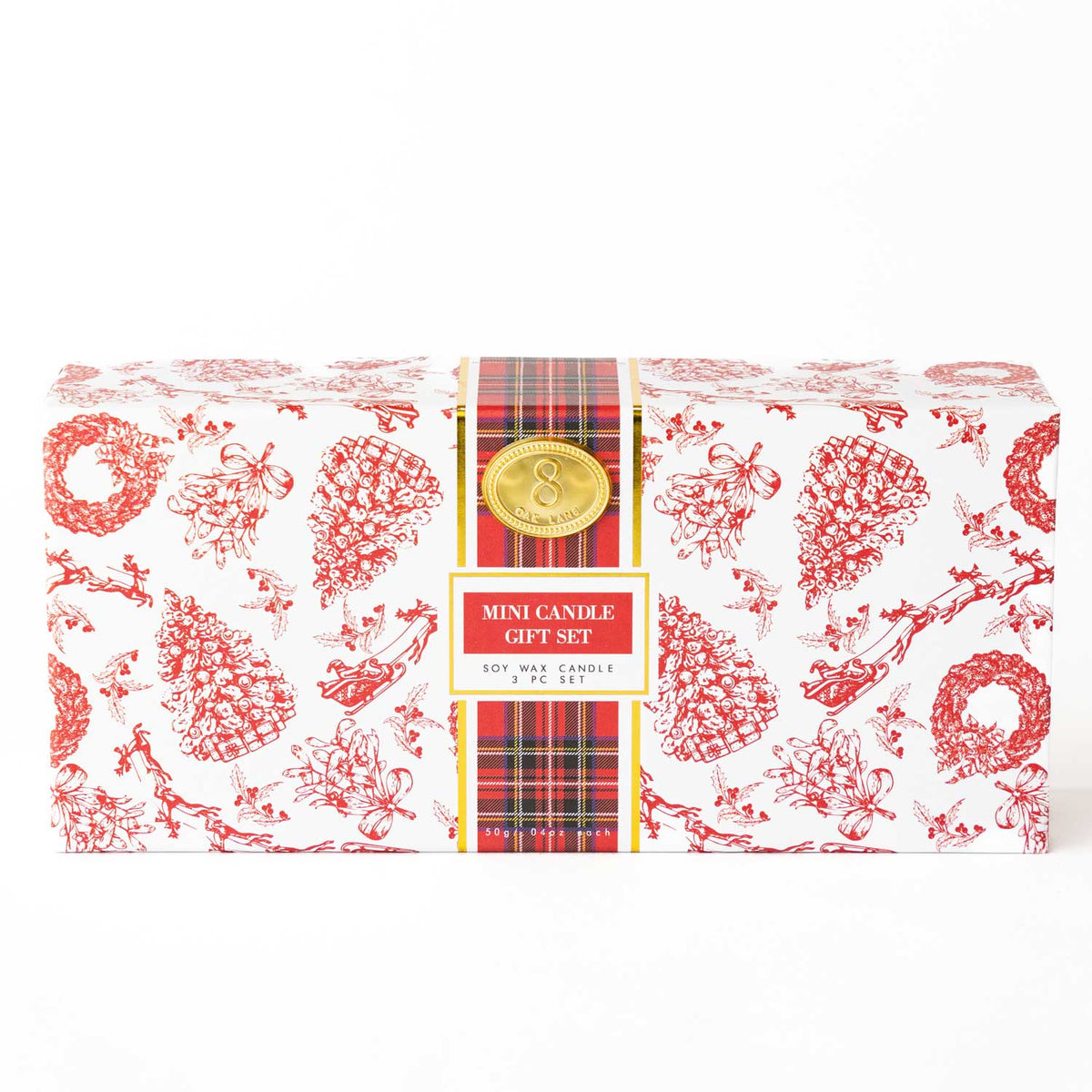 Festive Spice 3-Piece Soy Candle Gift Set