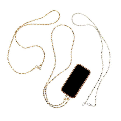 Hold The Phone - Metallic Crossbody Cell Phone Strap