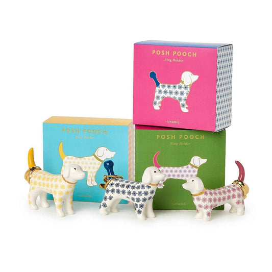 Dog Lover Ceramic Ring Holders