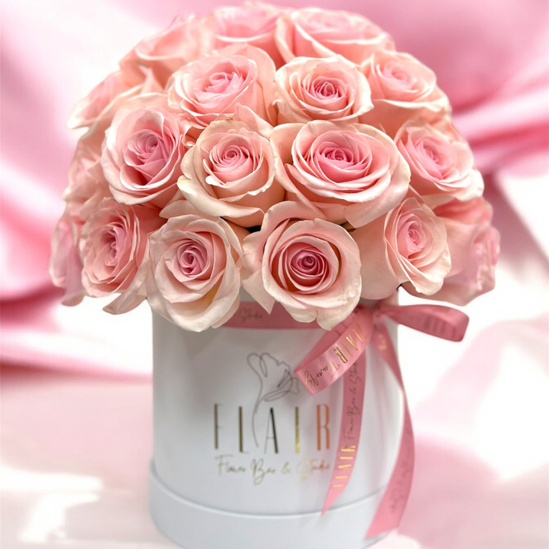 Signature Rose Box – Luxury Hat Box Arrangement