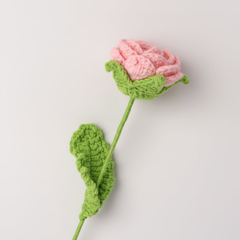 Valentine’s Day Handmade Crochet Rose Flower Decor Gift - Flair Flower Bar & Studio - Cincinnati - Northern Kentucky - Florence