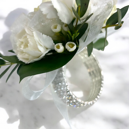 Prom & Homecoming Wrist Corsage – Custom Floral Wristlet by Flair Flower Bar