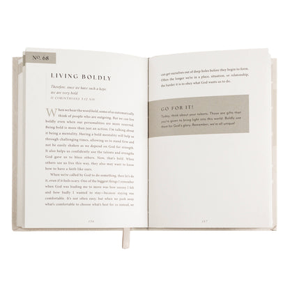 Go For It: 90 Devotions to Boldly Live the Life God Created - Flair Flower Bar & Studio