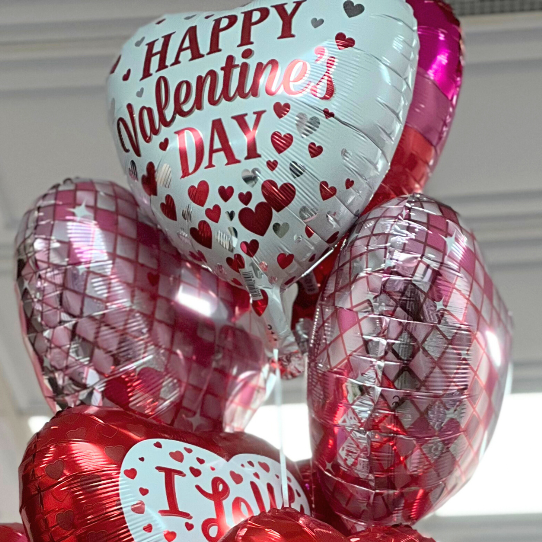 18 Inch Valentine Mylar Helium Balloons