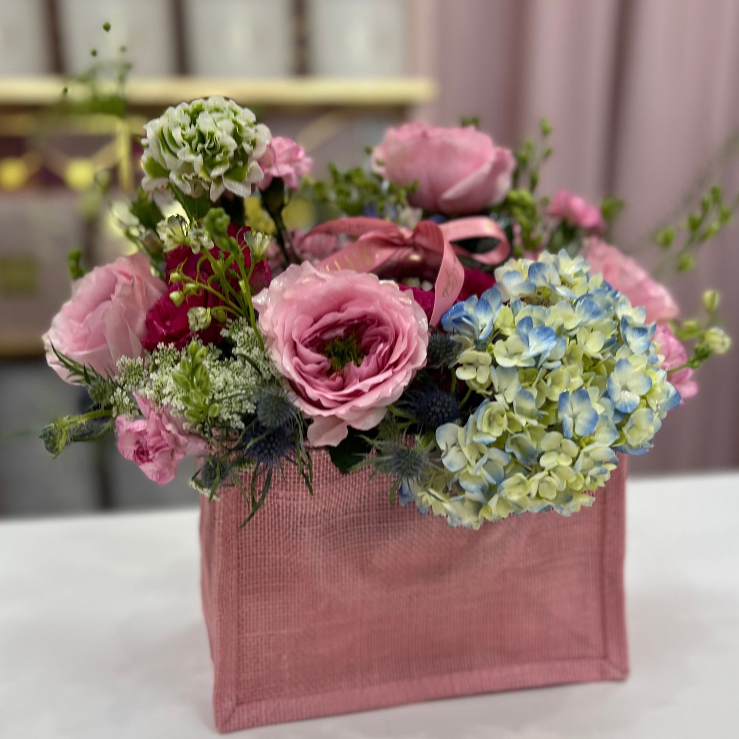 La Petite Tote Arrangement - Designer's Choice