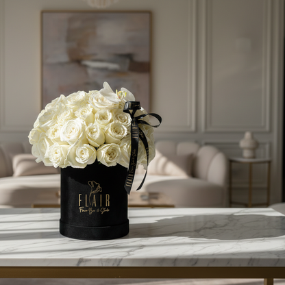 Velvet Signature Luxury Rose Box Arrangement