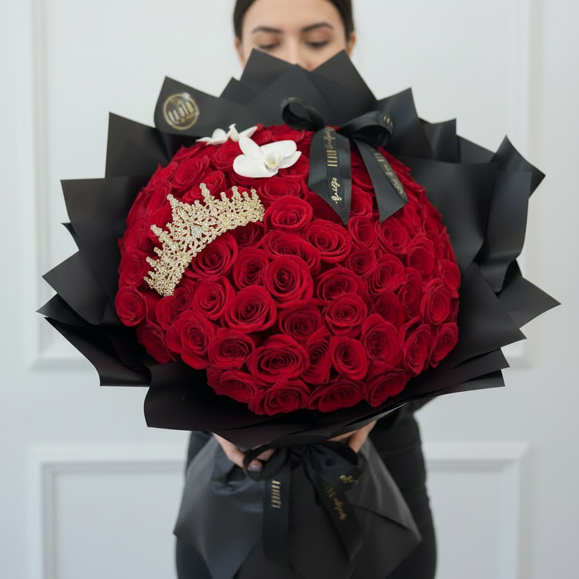 Luxury Rose Wrap Bouquet | Flair Signature Ramo Buchón