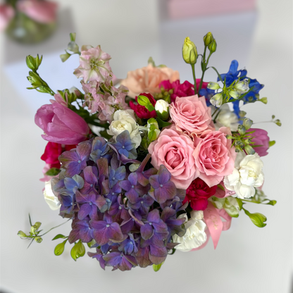 Tea Time in Bloom – Designer’s Choice Teacup Arrangement - Flair Flower Bar & Studio