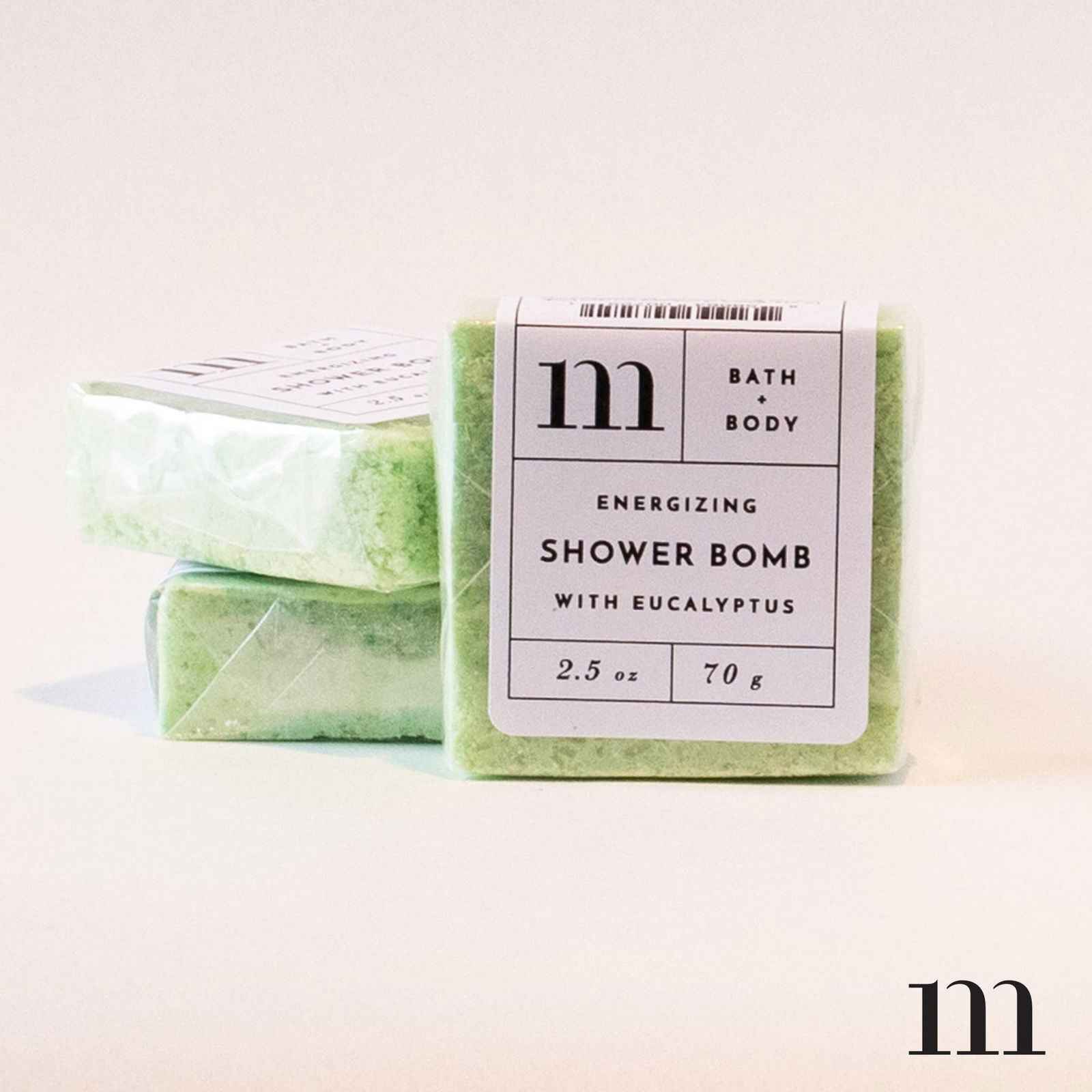 Aromatherapy Shower Bomb: Energizing w/ Eucalyptus - Flair Flower Bar & Studio