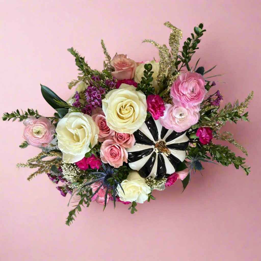 Autumn Flair Pumpkin Centerpiece