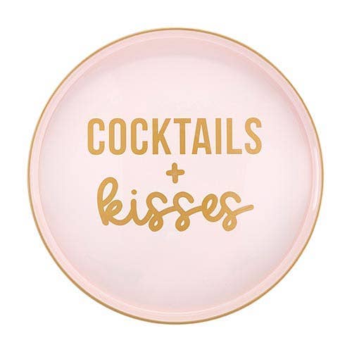 Bar Tray - Cocktails + Kisses - Flair Flower Bar & Studio