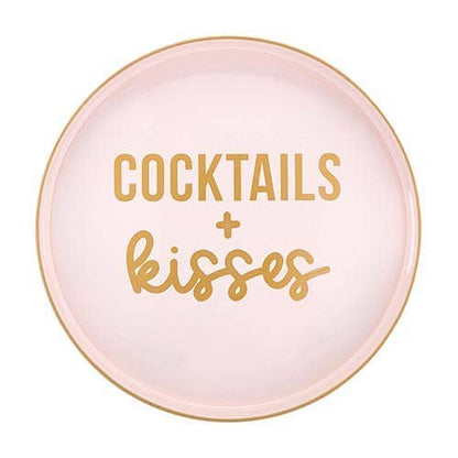 Bar Tray - Cocktails + Kisses - Flair Flower Bar & Studio