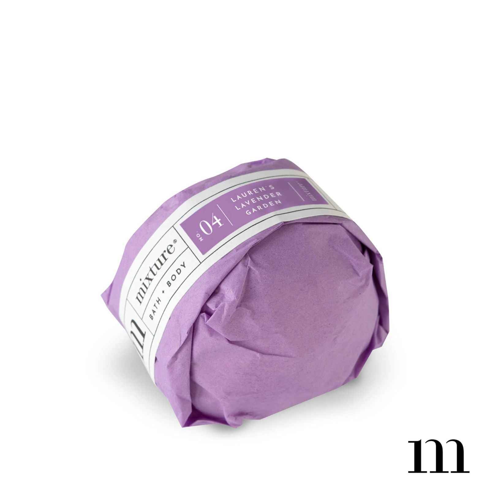Bath Bomb: No 04 Lauren's Lavender Garden - Flair Flower Bar & Studio