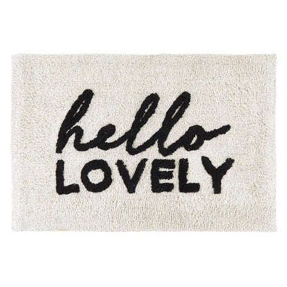 Bath Mat - Hello Lovely - Flair Flower Bar & Studio