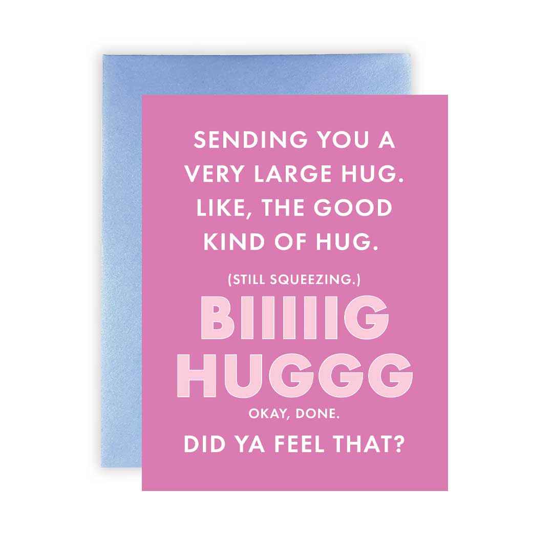 Big Hug Greeting Card - Flair Flower Bar & Studio