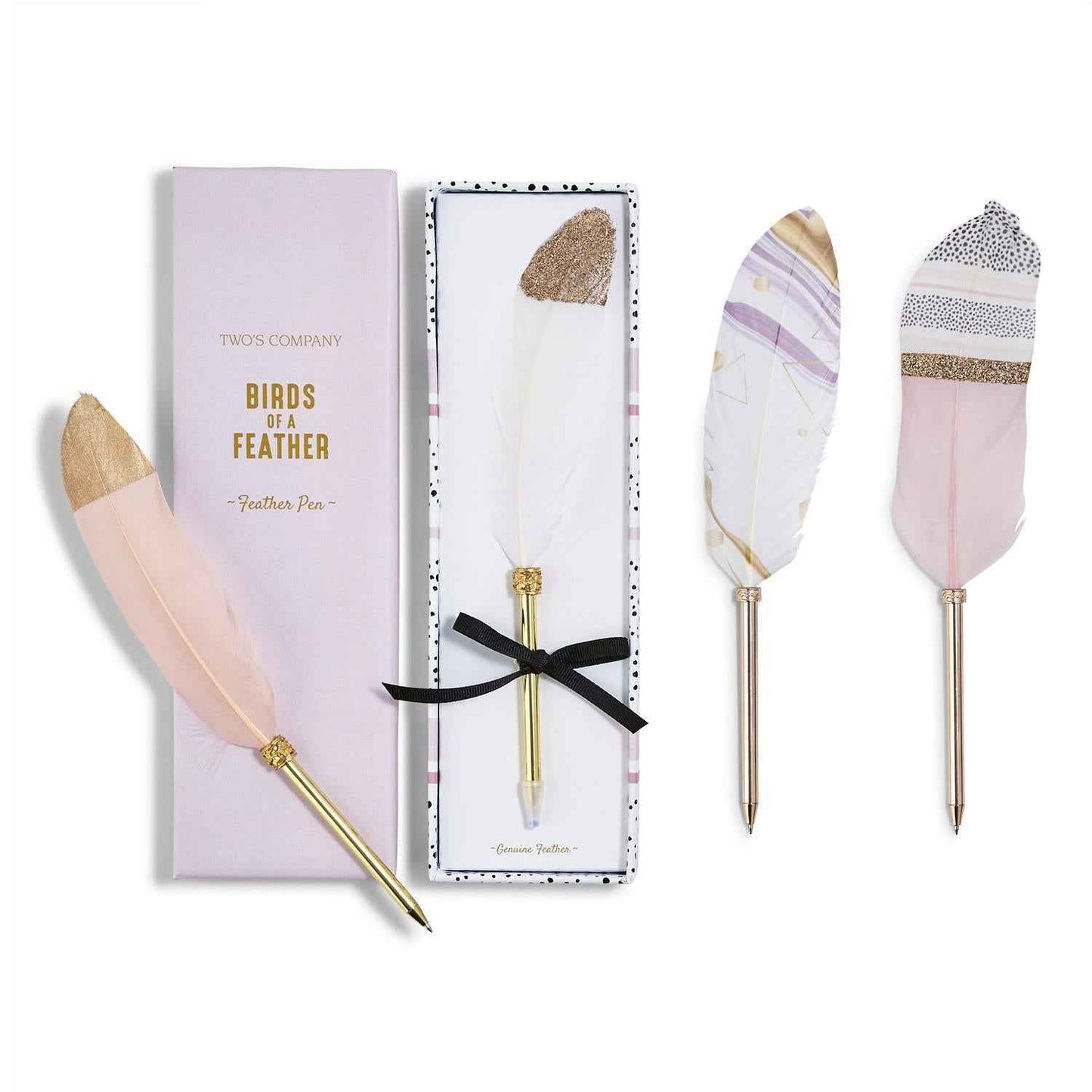 Birds of a Feather Ballpoint Pen in Gift Box - Flair Flower Bar & Studio