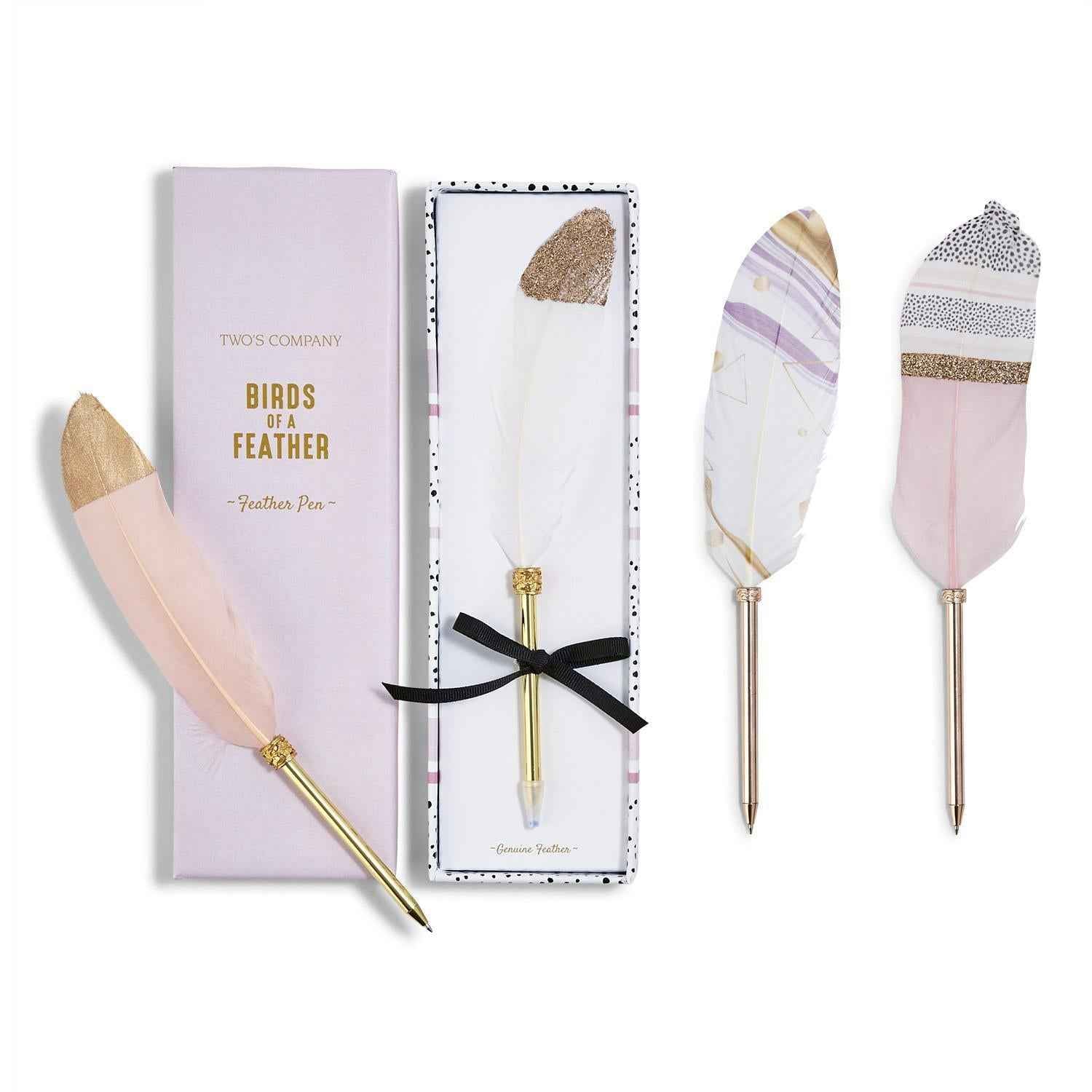 Birds of a Feather Ballpoint Pen in Gift Box - Flair Flower Bar & Studio