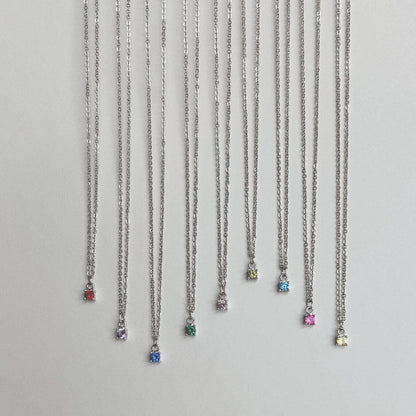 Birthstone_Necklace_in_Sterling_Silver