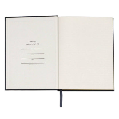 Black Linen Note to Self Journal - Flair Flower Bar & Studio