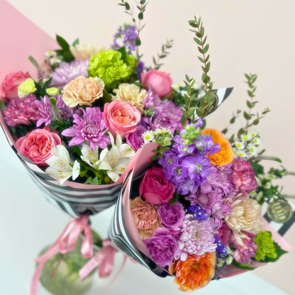 Blooming Bliss Bouquet Wrap - Flair Flower Bar & Studio