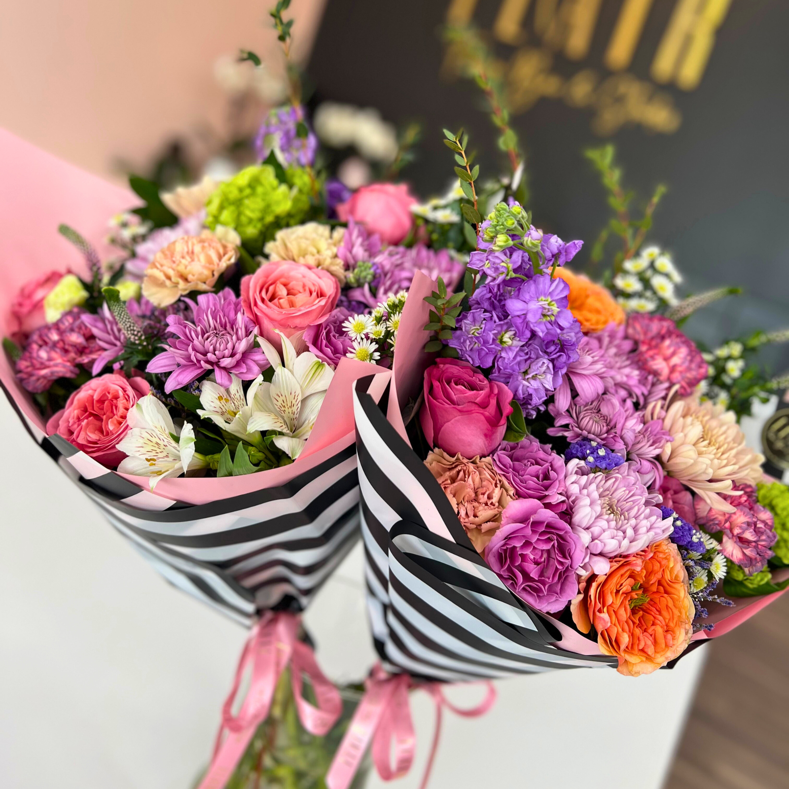 Blooming Bliss Bouquet Wrap - Flair Flower Bar & Studio