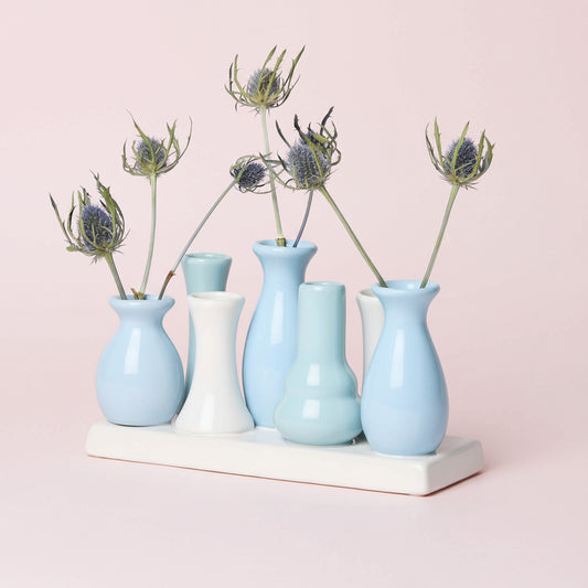 Blue Hues Porcelain Multi Vase