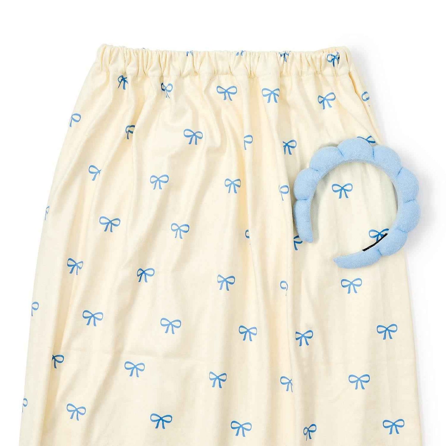 Bow Headband and Wrap Towel Set