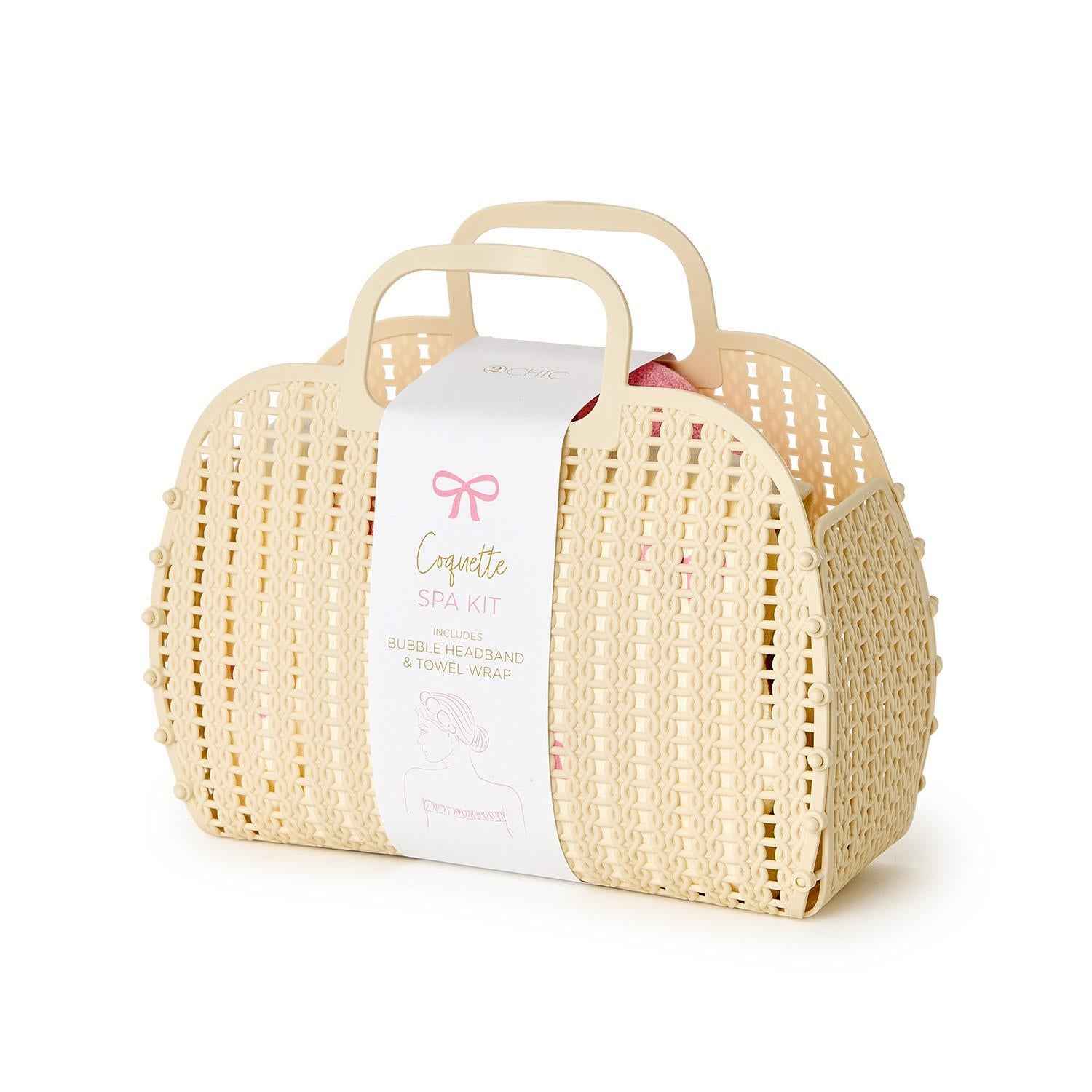 Bow Headband and Wrap Towel Set