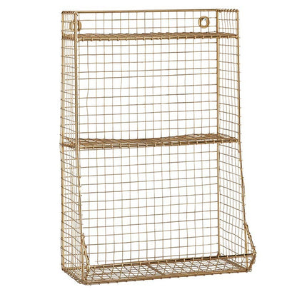 Brass Plating Wall Shelves - Flair Flower Bar & Studio
