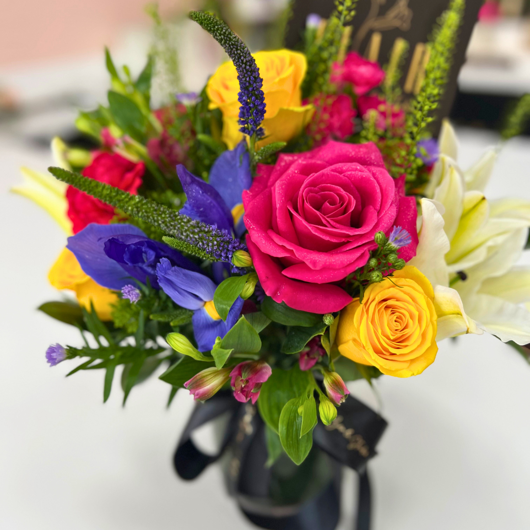 Flowers in Vase Arrangement