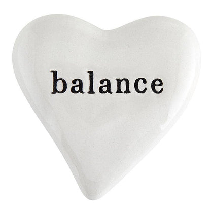 Ceramic Heart - Balance - Flair Flower Bar & Studio