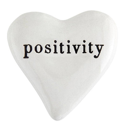 Ceramic Heart - Positivity - Flair Flower Bar & Studio