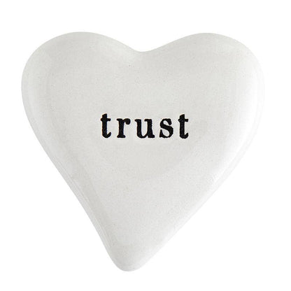 Ceramic Heart - Trust - Flair Flower Bar & Studio