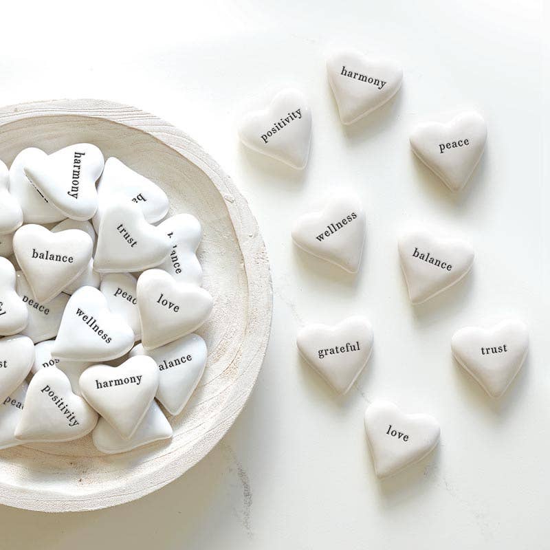 Ceramic Heart - Wellness - Flair Flower Bar & Studio