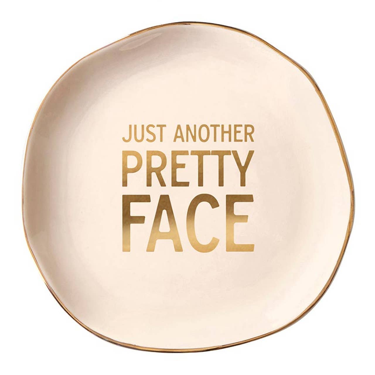 Ceramic Tray with Makeup Sponge - Blush - Flair Flower Bar & Studio