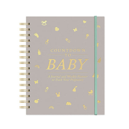 Countdown to Baby Undated Pregnancy Planner - Flair Flower Bar & Studio