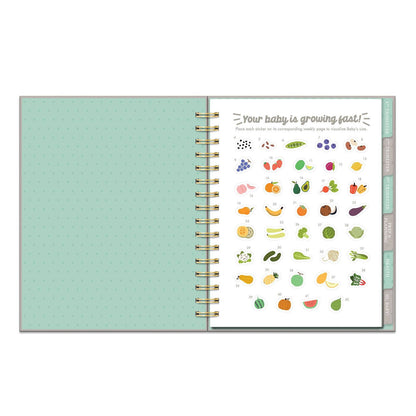 Countdown to Baby Undated Pregnancy Planner - Flair Flower Bar & Studio